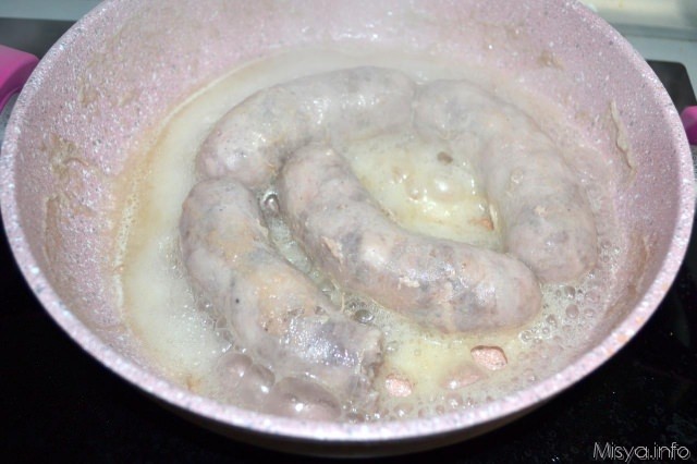 4 cuocere salsicce