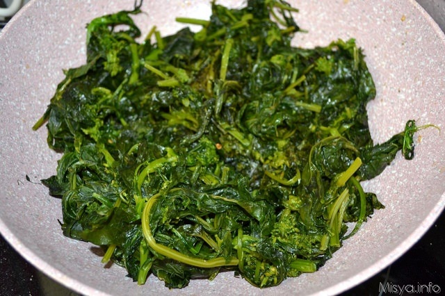 7 friarielli cotti
