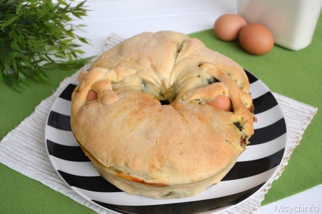 Casatiello salsiccia e friarielli
