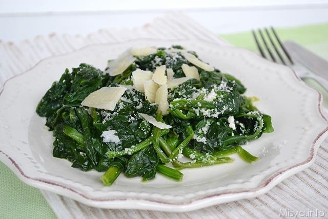 Spinaci al burro
