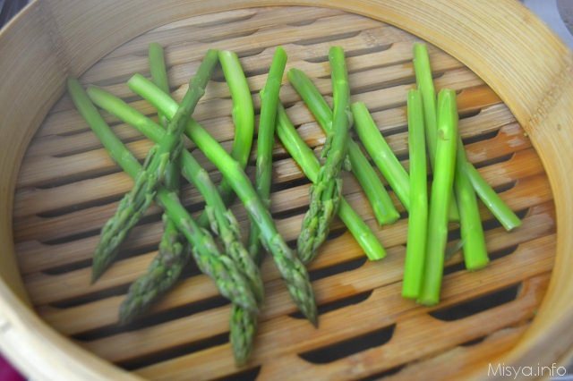 2b cuocere asparagi al vapore