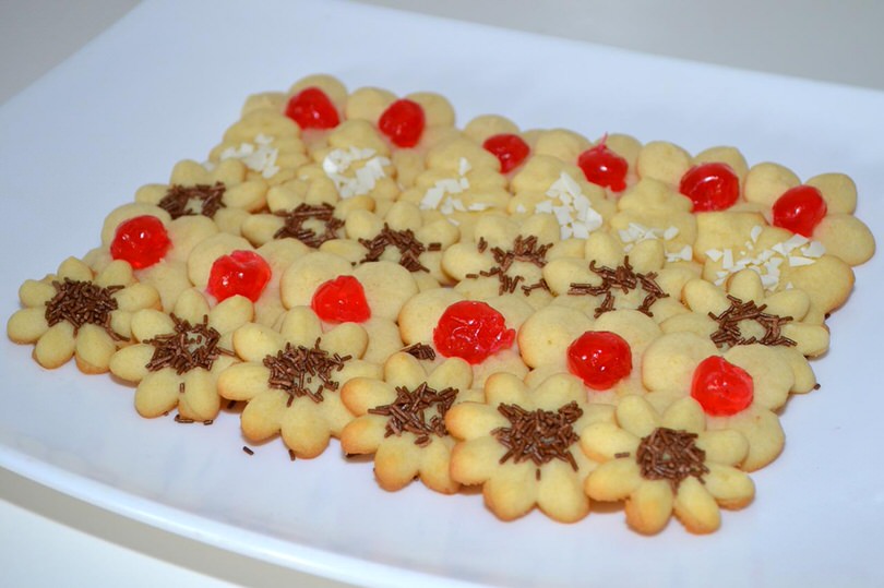 5 biscotti con la spara biscotti