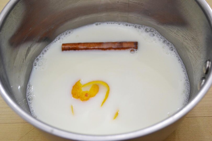 1 latte sul fuoco