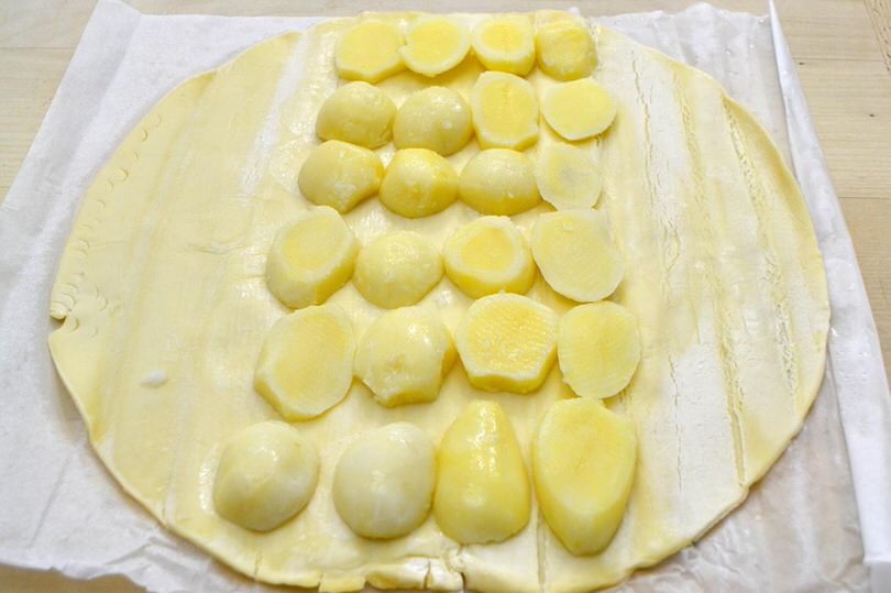 1 pasta sfoglia patate