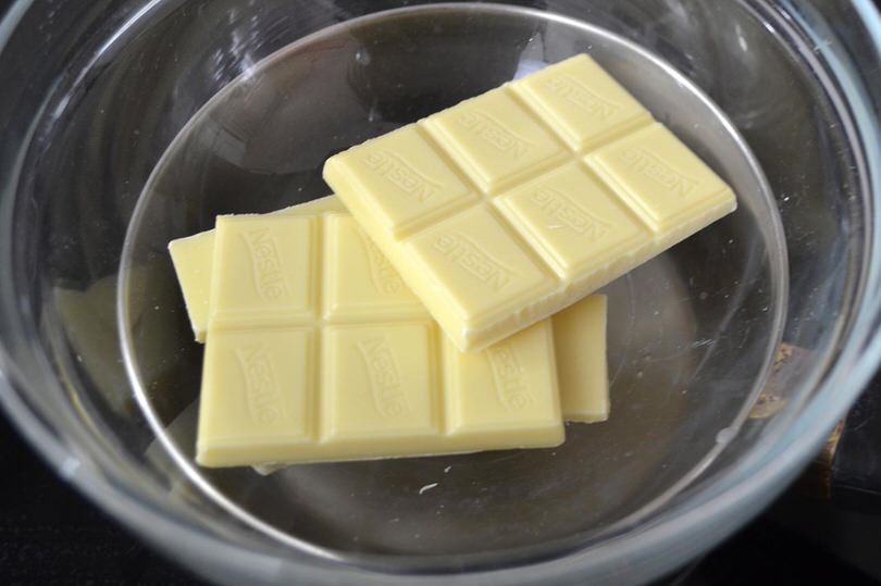 10 sciogliere cioccolato bianco