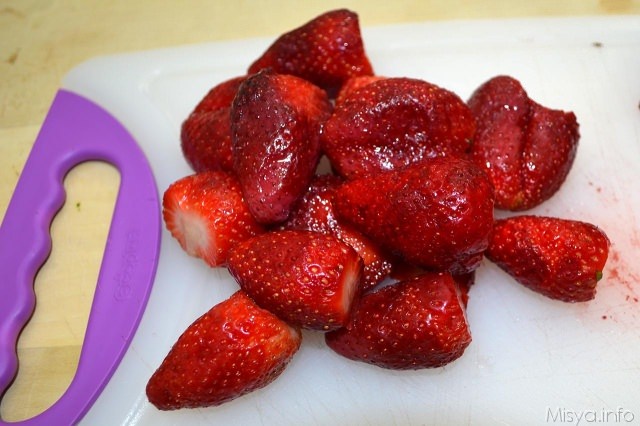 21 pulire fragole