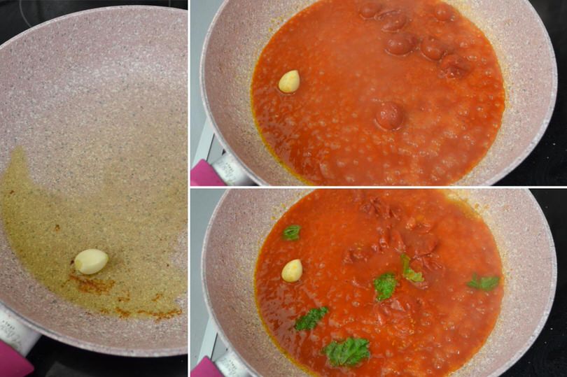 3 cuocere pomodoro