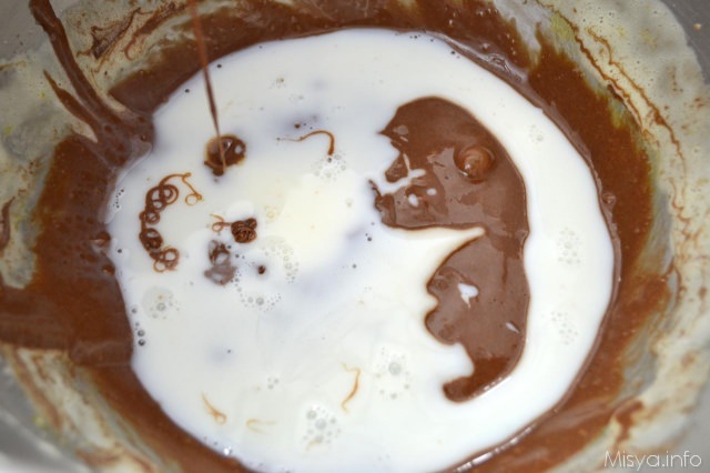 5 aggiungere latte