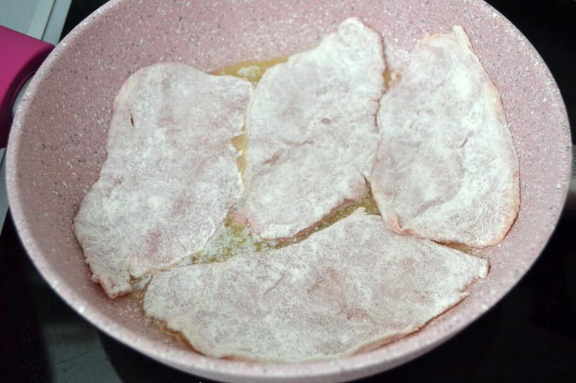 5 fettine nell olio e burro