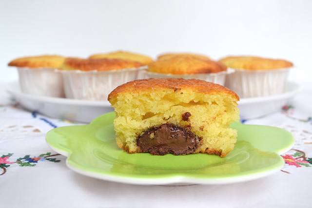 Muffin yogurt e Nutella