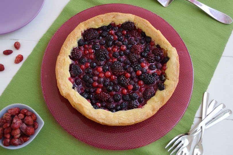 Torta ai frutti di bosco