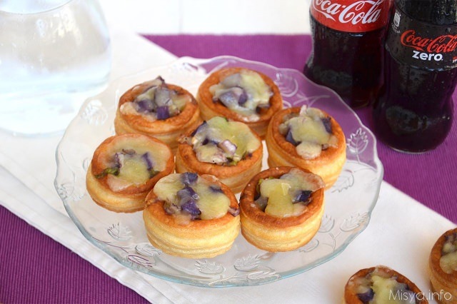 Vol au vent con verza e patate