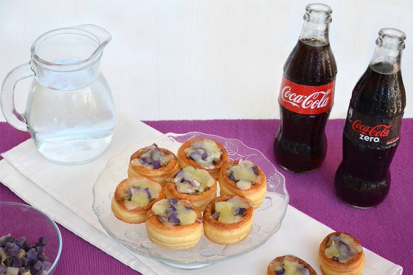 Vol au vent vitelotte