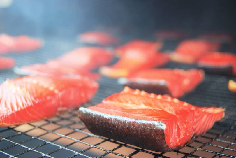 affumicatura salmone
