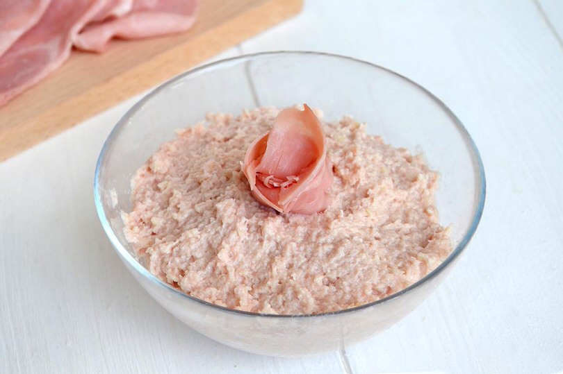 Mousse di prosciutto