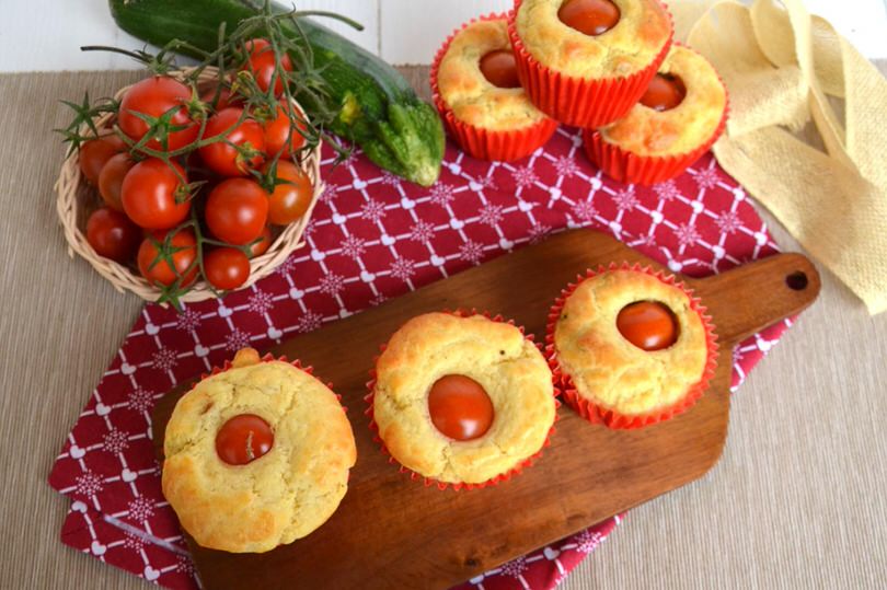 Muffin con pomodorino