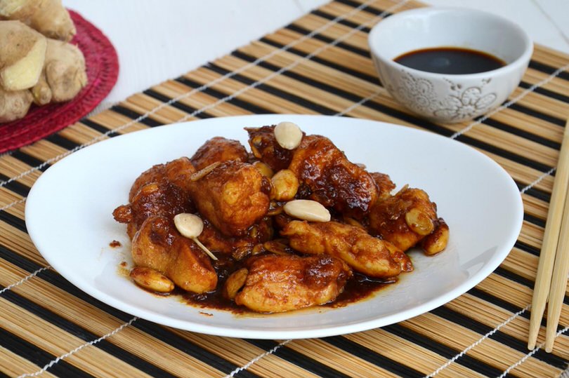 Pollo alle mandorle bimby