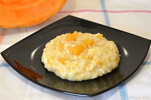 Risotto alla zucca bimby