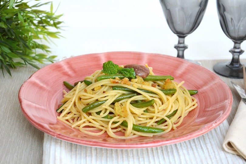 Pasta con fagiolini
