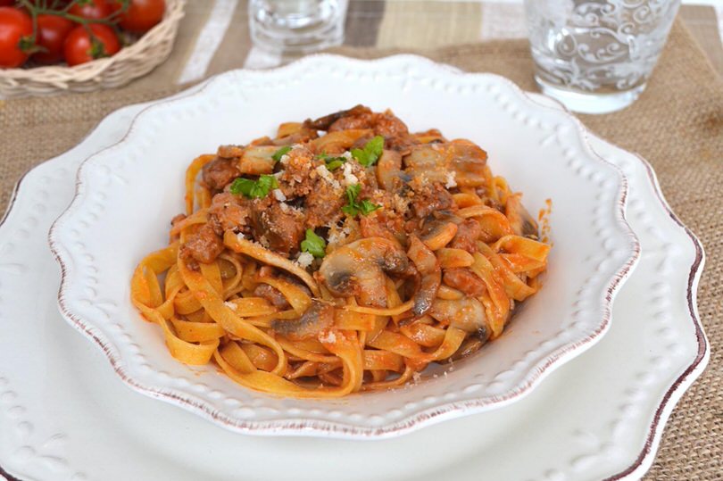 Tagliatelle alla boscaiola
