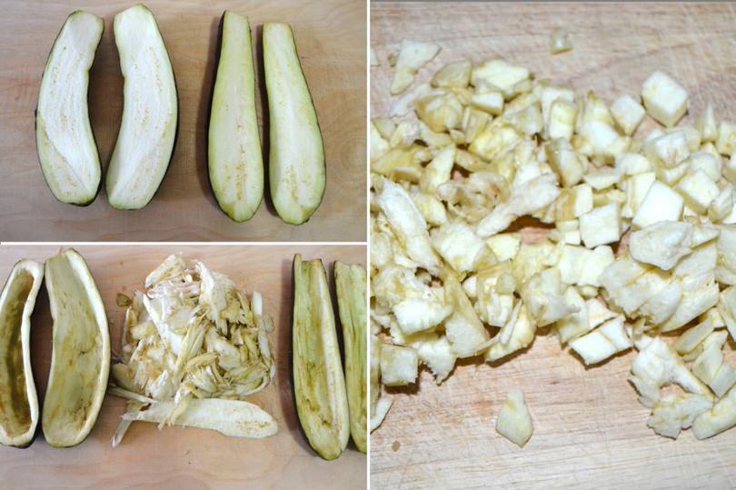 1 svuotare melanzane