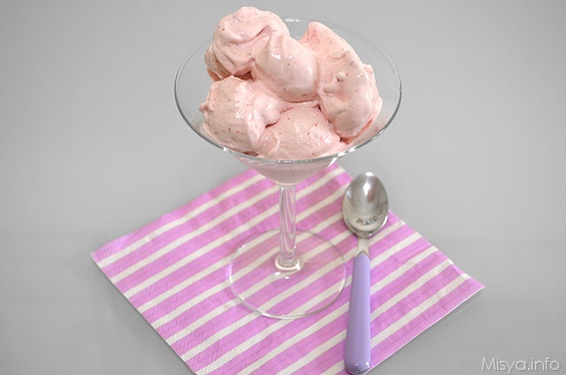 Gelato alla fragola Bimby