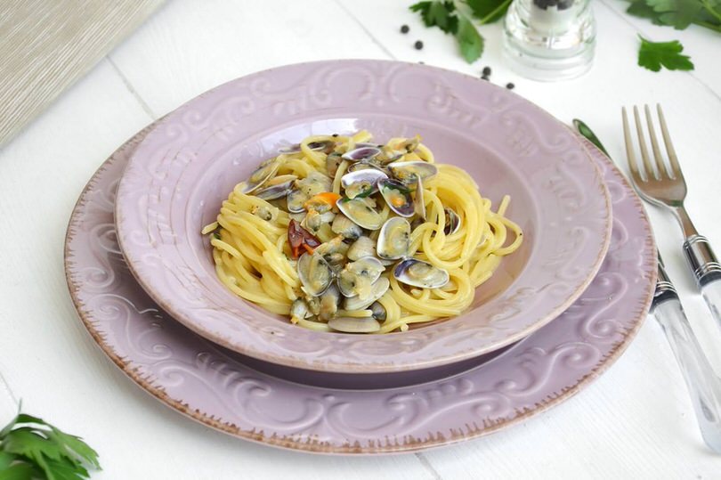 Spaghetti con le telline