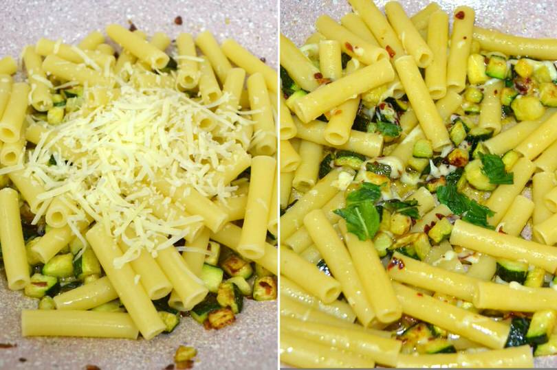aggiungere pasta