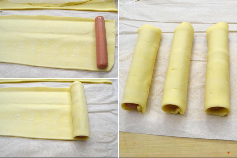 arrotolare pasta sfoglia