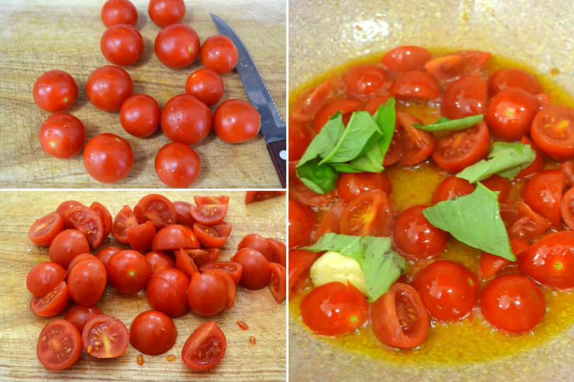 cuocere pomodorini