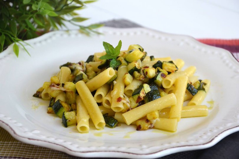 Pasta con zucchine