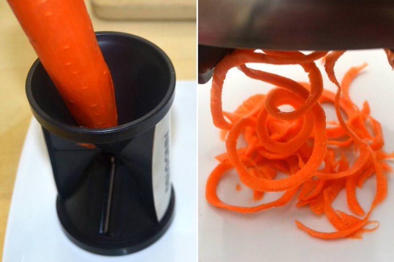 spaghetti di carote