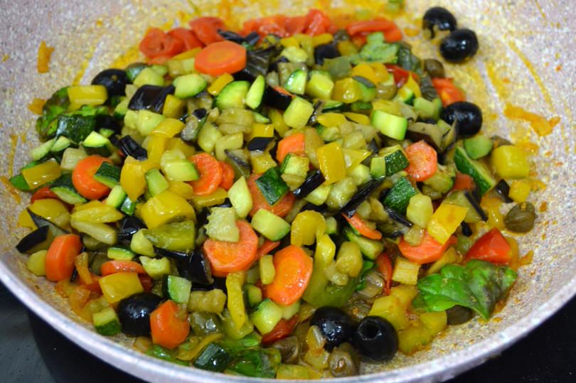 verdure in padella