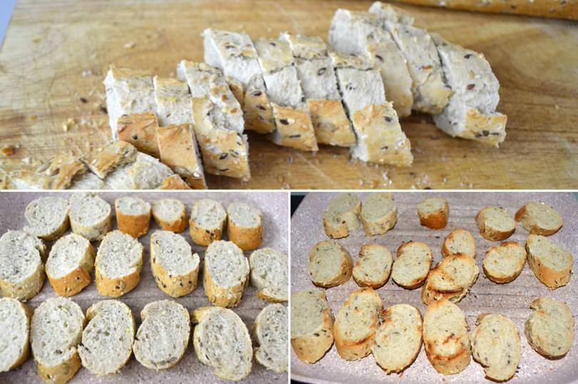 1 abbrustolire pane