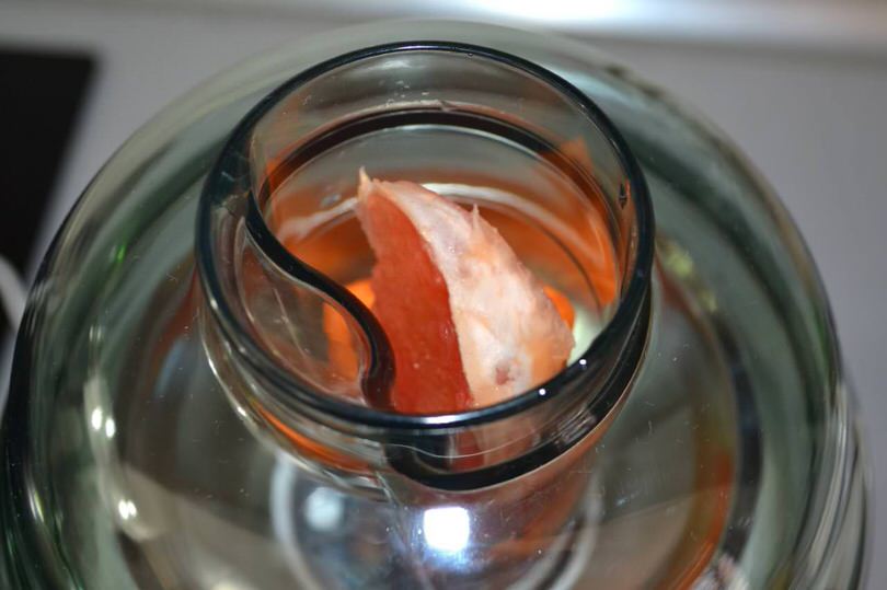 2 pompelmo nella centrifuga