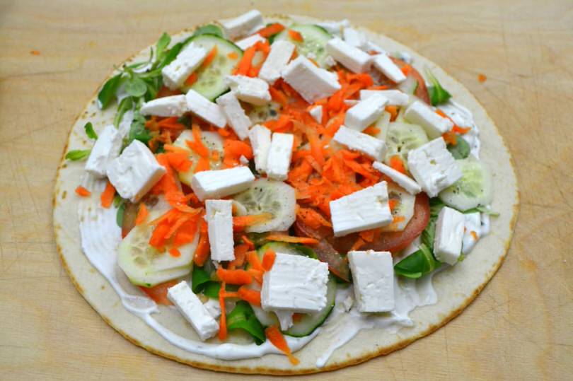 4 aggiungere feta