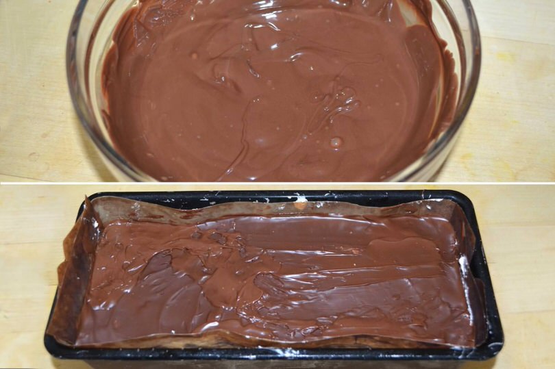 4 coprire con cioccolato