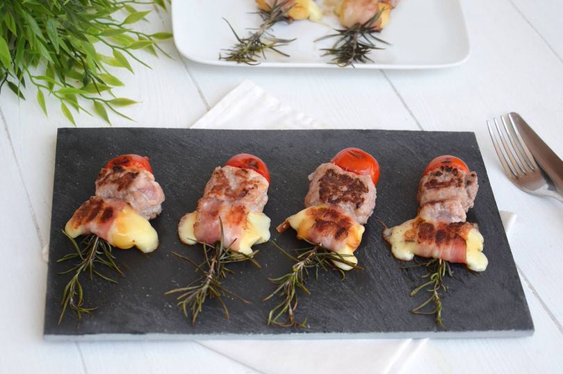 Spiedini salsiccia e rosmarino