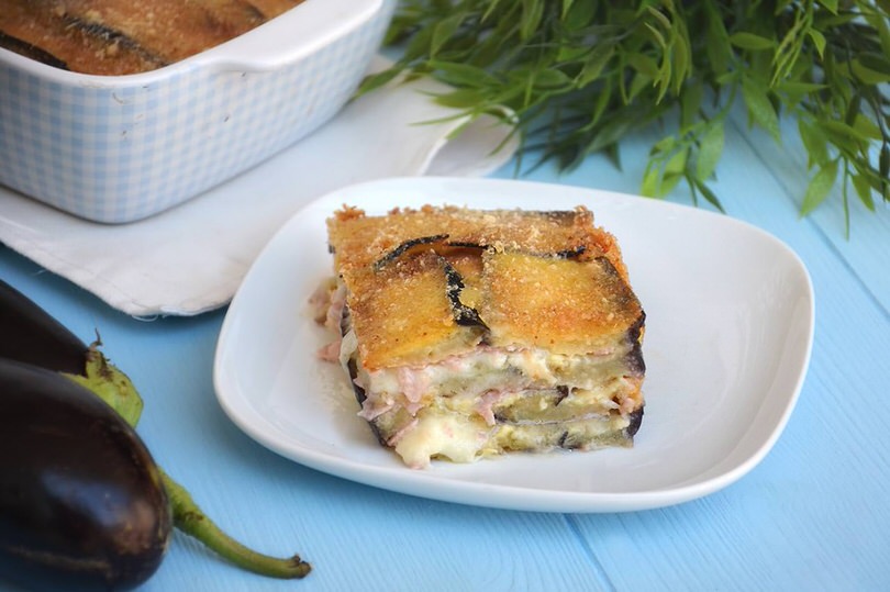 parmigiana bianca melanzane