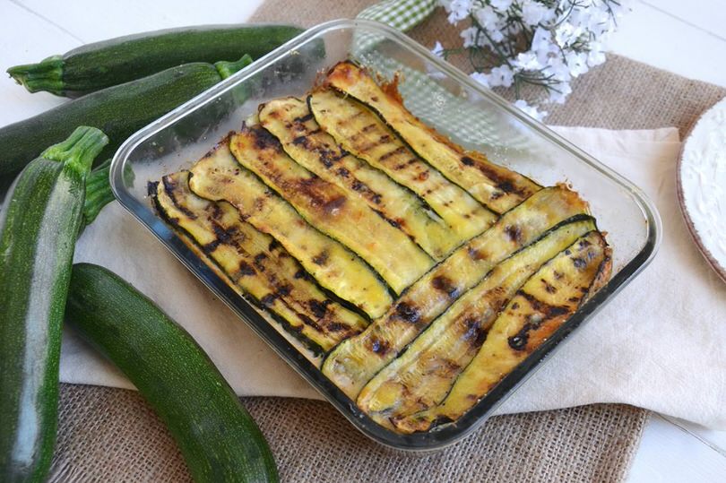 Parmigiana bianca di zucchine