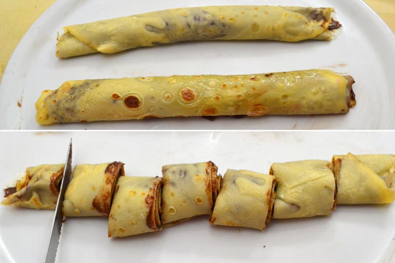 tagliare rotolini