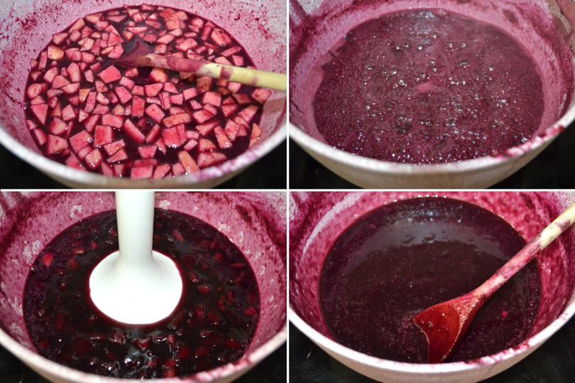 4 cuocere e frullare
