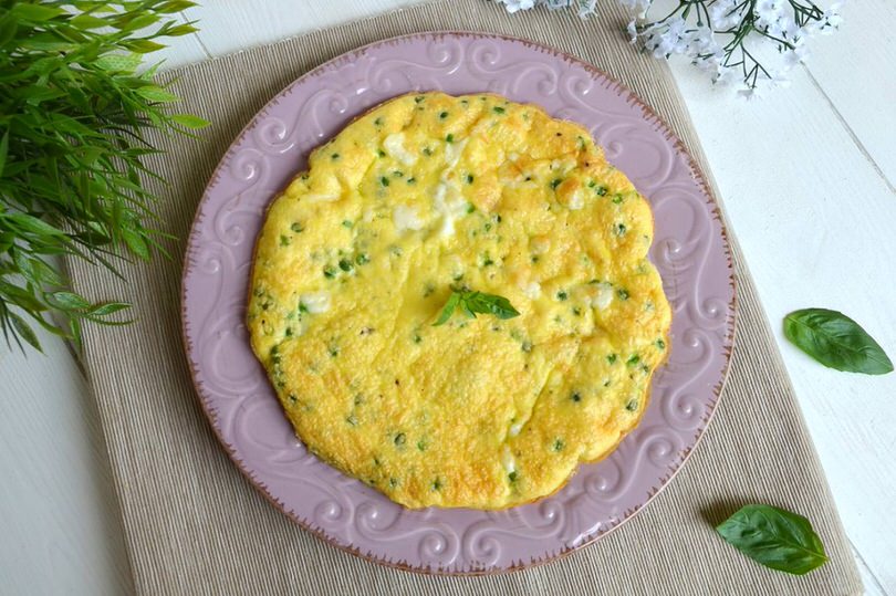 Frittata di piselli