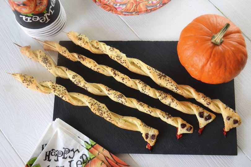 Serpenti di pasta sfoglia