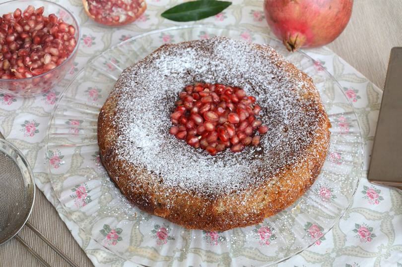 Torta al melograno