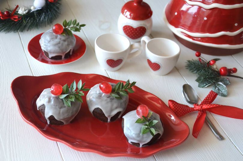 Mini Christmas cake