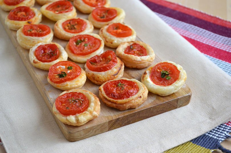 Pizzette di pasta sfoglia