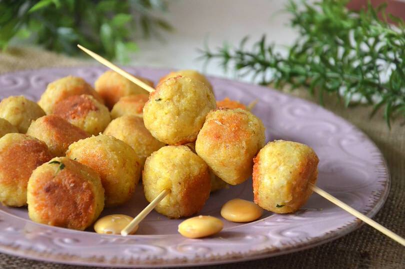 Polpette con legumi