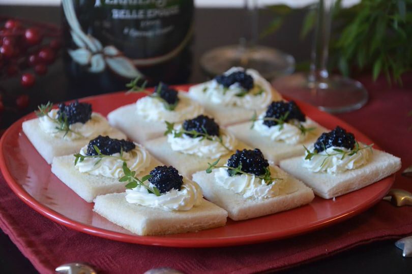 Tartine al caviale