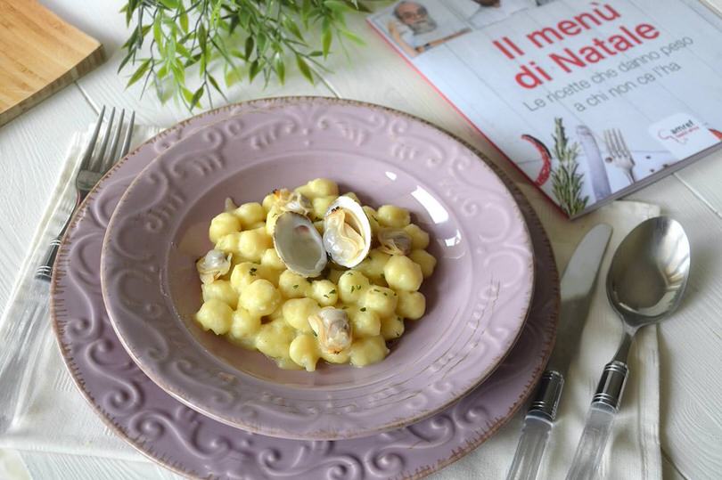 Gnocchetti di baccalà ai tartufi di mare